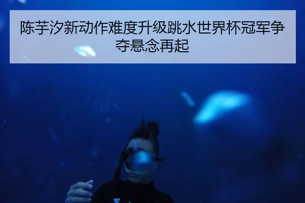 陈芋汐新动作难度升级跳水世界杯冠军争夺悬念再起